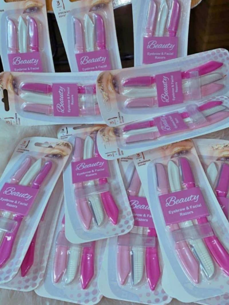 Rasoir Sourcils & Visage Femme – Kit Beauty 3 Pièces Précision